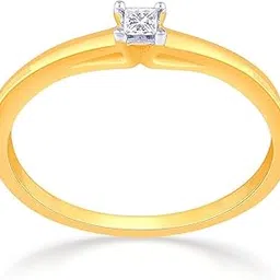 malabar gold & diamonds Malabar Gold and Diamonds 18KT Yellow Gold and Diamond Ring for Women-picture-38