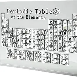 CALANDIS® Acrylic Periodic Table Chemistry Gifts Sturdy Decor for Adults Chemists Kids Large | Home Dacor | Home Dacor-picture-52