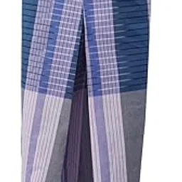 yanai Men's Cotton Lungi, Royal Fancy Check Pattern, Ready to Wear, Multicolour, 2.10 Metres-picture-39