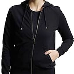 jockey AW30 Women's Super Combed Cotton French Terry Fabric Hoodie Jacket with Side Pockets-picture-16