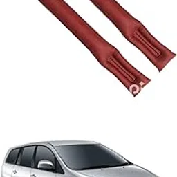 LOVMOTO Universal Car Gap Filler Organiser Car Seat Gap Filler, Car Seat Gap Organiser, PU Leather Car Accessories, Car Seat Console Side Pockets for Storage Comfortable With Inn-ova-picture-32