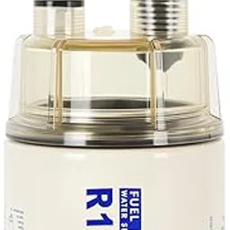 R12T Fuel Filter Water Separator with Collection Bowl- Replaces# S3240 R12T 120AT 18-7987 NPT ZG1/4-19 Automotive Parts with Fitting-picture-24