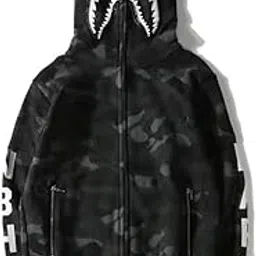 chroes Men's Cotton Zipper Hoodie(641_9W5JLPN8_BLACK24_L_Black24_L)-picture-34