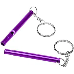 2pcs Outdoor Survival Camping Training Emergency Safety Whistle Purple-picture-37