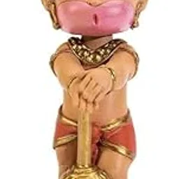Little Hanuman Bobblehead | Lord Hanuman Miniature | Handmade-picture-24