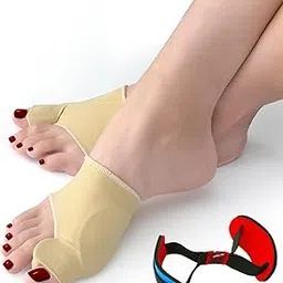 Flavizo 3pcs Bunion Corrector Set for Women and Men, Washable Soft Silicone Toe Separator, Thumb Straightener, Foot Alignment Support for Pain Relief-image-20