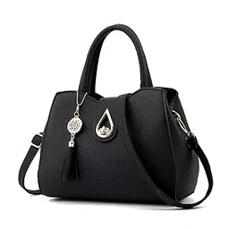 syga Women's Elegant Handbag Stylish Crossbody Shoulder Bag with Tassel Charm-picture-54
