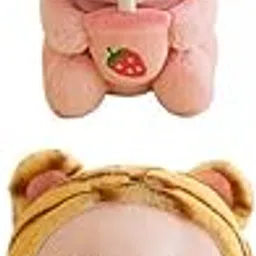 Bnf® 2X Stuffed Animal Toys Bedroom Living Room Kids Birthday Gifts Tiger+Rabbit Baby | Toys for Baby | Plush Baby Toys-image-76