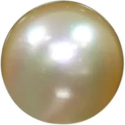 असली सच्चा मोती रत्न ओरिजिनल Best & Real 8.5 Ratti 8.25 Carat Fresh Water Pearls Mukta Stone Original Certified गोल्डन पर्ल मोती स्टोन Sache Moti Ratan For Amzing Gift Unisex-image-49