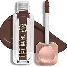 Colors Queen Mattifying Non Transfer Liquid Lipstick – 04 Cocoa – 3g | Long Lasting Liquid Matte Lipstick | Transfer Proof & Waterproof Lipstick Enriched with Vitamin E & Almond Oil, Lasts up-to 18 Hours-picture-24