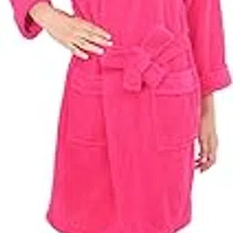 LUSHWRAPS Kids Heavy Hood Bath Robe | Soft & Comfortable Cotton Bathrobe with Hood for Boys & Girls | Durable, Quick Dry & Highly Absorbent | Ideal for Bath, Swimming, Birthday, Diwali Christmas Gift-picture-32