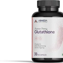 ABHEDA HEALTHCARE L-Glutathione 500mg - 30 Capsules - Advanced Antioxidant for Skin Brightening, Detoxification, and Immune Support-picture-21