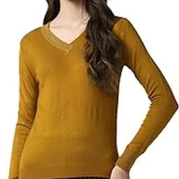 Acrylic Blend Women Pullover Sweater-image-14