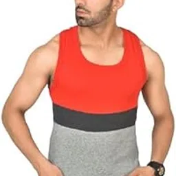 underloop Bravo Rock TRI Colour Gym Vest for Mens and Boys (Pack of 2) Colour May Vary-picture-48