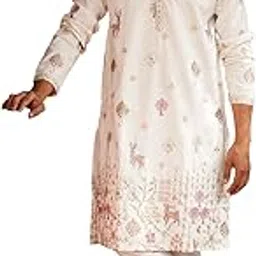 jompers Floral Embroidered and Sequins Kurta Set-picture-29