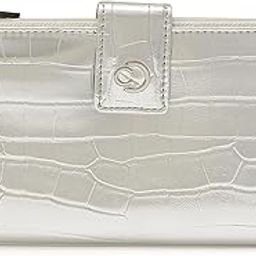 caprese Kristy Silver Bifold Wallet Croco Medium Faux Leather-picture-25