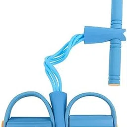 Importikaah Fitness Pedal - Multifunction Tension Rope with Stretch-Resistant TPR Tube, Home Fitness Equipment, Yoga Pedal Resistant Band | Fitness Equipment (Blue)-picture-31