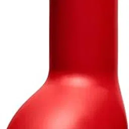 heavenglow Rain Boots Lightweight Big and Round Toe Shoes for Party Outdoor Holidays Red Adult 42-46-picture-33