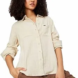 max Women's Solid Regular Fit Shirt-picture-24