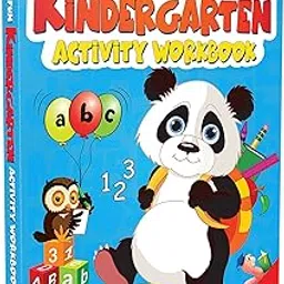 My Super Fun Kindergarten Activity Workbook for Children | Patterns, Colors, Shapes, Numbers 1–10, Alphabet & Brain Boosters | Ages 4–6 | 100+ Interactive Early Learning Activities image 1