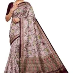 champaklata Designer Crepe Silk Saree for Women Lightweight & Comfortable-picture-13