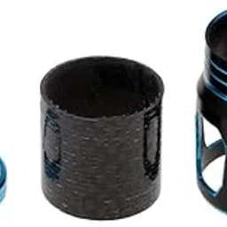 CALANDIS Aluminum Alloy Locking Nut for Fishing Reel Seat Fishing Rod Building Blue-picture-34