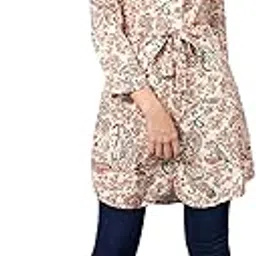 Women Printed Shirt Collar 3/4 Sleeves Casual Tunic I Casual Tunic for Women l Women for Tunic (P_LLTNC00001)-image-34