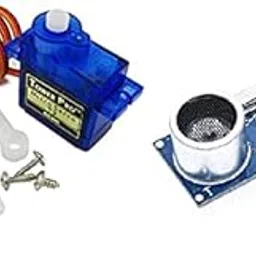 SG90 Micro Digital Servo Motor 9G with HC-SR04 Ultrasonic Sensor Distance Module-picture-23