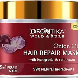 Drontika Wild & Pure Red Onion Hair Mask – Strengthen, Repair, and Promote Healthy Hair Growth with Korean Formulation 120ml. count 1-picture-42