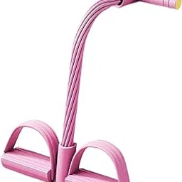 Pedal Resistance Band Multifunction Tension Rope for Shoulder Arm Waist Pink-picture-65