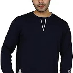 nexgen club Full Sleeve Pullover Rib Cuffs Crew Neck Winter Front Zipper Side Seam Logo Sleeve Typography Detail Jacquard Stylish Casual Party Streetwear for Man and Boy Unisex Gen Z-picture-15