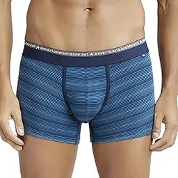 jockey Men's Cotton Modern Striped Trunks-picture-16