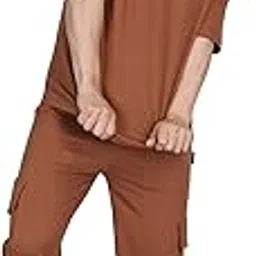 raxedo Co Ord Set for Men - Korean Outfits for Men, Classic Y2K Aesthetic Clothes, Lower T-shirt Set for Man - Outdoor & Travel image 1