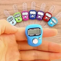 Portable Finger Counter for Chanting Mantra Tally Counter Finger Ring Digital Head Electronic Tally Counter Jap Counting Machine Multi use (Multicolor) (Style A,Pack of 8, 8)-picture-22