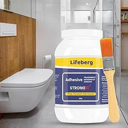 Lifeberg Waterproof Crack StrongX With Brush Transparent Roof Water Leakage Solution 300g,Transparent Waterproof Glue-picture-23