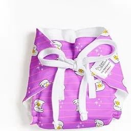 SuperBottoms First Love DryFeel Langot™ for Newborn Baby | No Mess Langot | Premium Cotton Padding (No Sponge) | Ultra-Soft | Mess-Free Diaper-Free Time | Washable & Reusable | 0-9M image 1