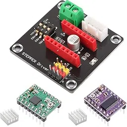 DAOKAI 42 Stepper Motor Driver Expansion Board DRV8825 A4988 3D Printer Control Shield Expansion Module with A4988 + DRB8825 Stepper Motor Driver, for 3D Printer-picture-16