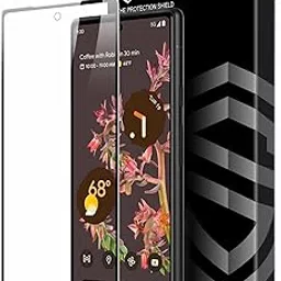 Military-Grade Gorilla Tempered Glass For Google Pixel 6 (6.4 Inch) With Installation Kit | Edge to Edge Coverage | Black-picture-33