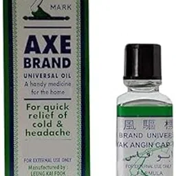 AXE Brand Universal Oil, 10 ml, Pain and Cold Relief, (Pack of 1) Imported from Singapore-picture-55