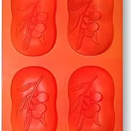 Silicone Soap Mold | Soap Making Mold for Making Homemade, Traditional and Designer Soaps I Square I Round I Heart I Oval I Rectangle (Olive Tree).-picture-13