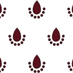 Comet Busters Traditional Maroon Bindi (BIN264)-picture-42