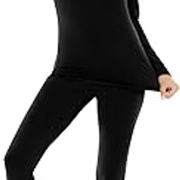 nachila Womens Bamboo Thermal Underwear Soft Long Sleeve Top Comfy Long Johns Set S-XL-picture-36