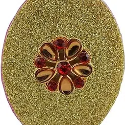 Handmade Fancy Stone stud Work Saree pin Brooch for Women Jewellery Latest Stylish Crystal Unisex Floral Shape Brooch for Women/Girls (sku-bro2694)-image-95