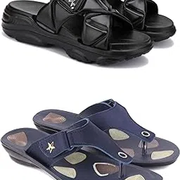 Women's Sandals | Lightweight Wear| Stylish & Easy to Wear For Women'S GRP-SAN-(2-COMBO)-1889-1973-picture-28