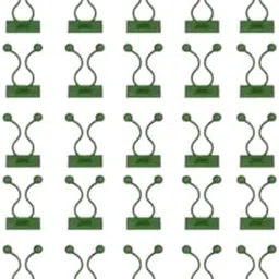 Crockett 30 PCS Green Plant Clip – Reusable Plastic Plant Climbing Wall Clips, Self-Adhesive Money Plant Support Wall Vines Fixture Hook, Vines Climbing Support Clip for Home (Green) (60 Clips)-image-15