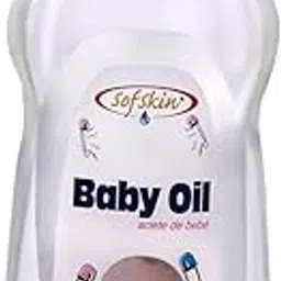 SOFSKIN (American Brand) Baby Oil (Perfumed) 200 ml - Pure & Safe, pH 5.5 No Skin Allergy-image-1