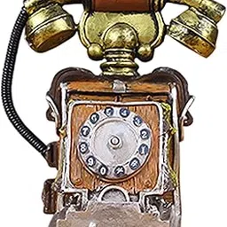 STYLEHEAVEN Phone Model Large Creative Resin Vintage Rotary Telephone for Cafe Bar Store E01|Home & Garden|Home D?©cor|Figurines-picture-10