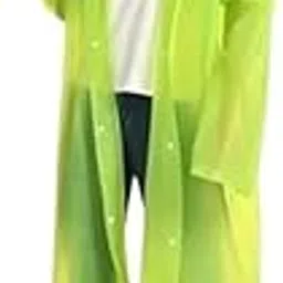 missby Unisex-Adults Windproof Hooded EVA Poncho Raincoat-picture-34