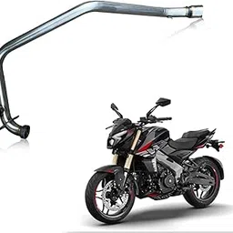 Premium Stainless Steel Middle Link Pipe for Bajaj NS 400, High Performance Exhaust Connection, Corrosion Resistant-image-66