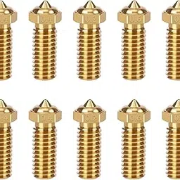 10Pcs Brass Nozzles for QIDI X-Max 3 (0.4mm*4, 0.2mm*2, 0.6mm*2, 0.8mm*2), 3D Printer Parts Extruder Hotends Nozzles Kit for QIDI X-Max 3/X-Plus 3/X-SMART3/Q1 Pro-picture-36